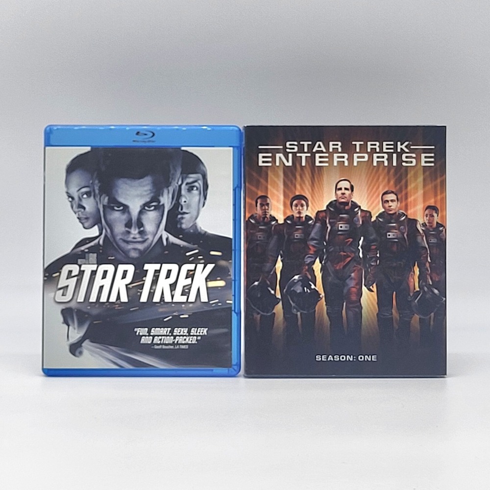 Star Trek (2009) & Star Trek Enterprise Season 1 Blue-ray Disc Bundle